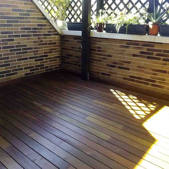 Tarimas Utrilla RESTAURACIÓN TARIMA IPE EN PATIO (VIVIENDA EN MADRID)